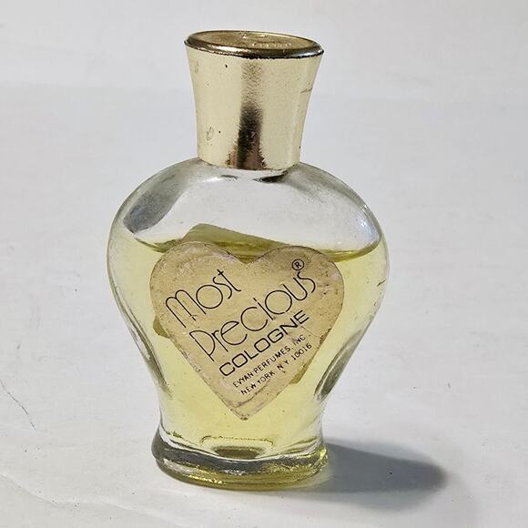 Evyan Most Precious Perfume Cologne .25 Oz Mini Splash 7.5 mL RARE Vtg 80% Full - Picture 1 of 3